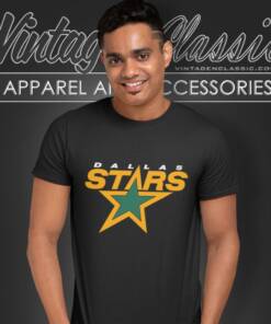 Hockey Nhl Vintage 90s Dallas Stars Nhl Logo T Shirt