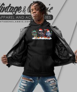 Hockey Star War Funny Christmas Hoodie
