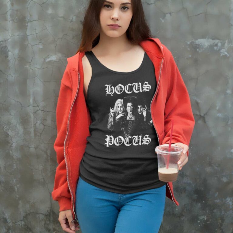 Hocus Pocus Black And White Shirt Sanderson Sisters Tank Top Racerback Hocus Pocus Black And White Shirt Sanderson Sisters Tank Top Racerback