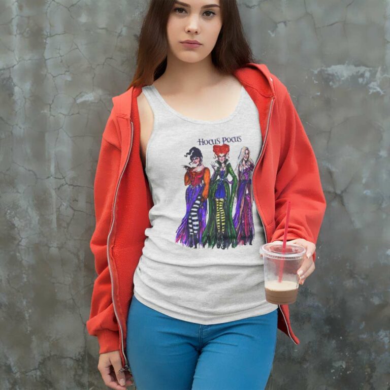 Hocus Pocus Fan Art Shirt Sanderson Sisters Tank Top Racerback Hocus Pocus Fan Art Shirt Sanderson Sisters Tank Top Racerback