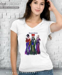 Hocus Pocus Fan Art Shirt Sanderson Sisters V Neck TShirt