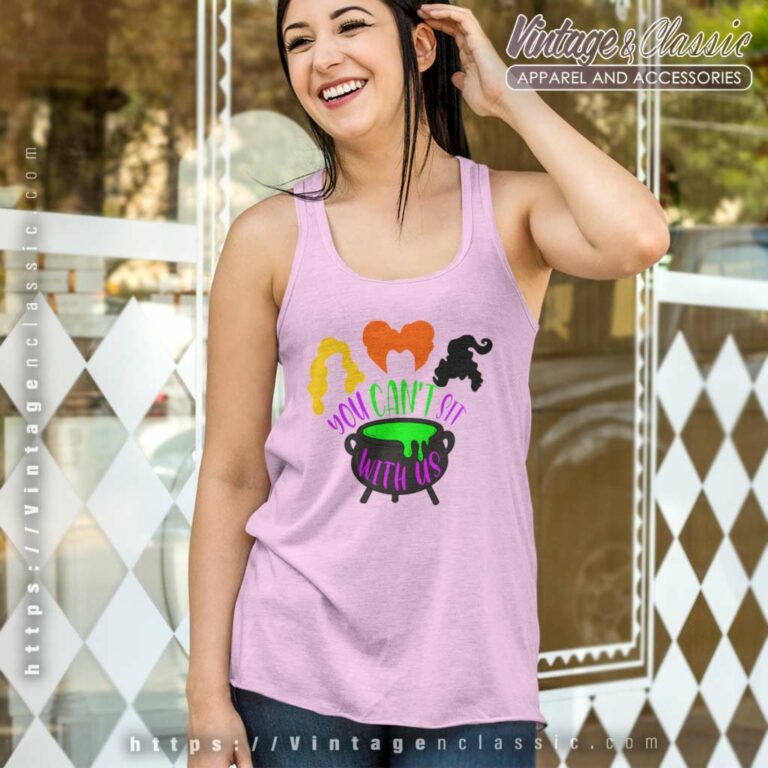 Hocus Pocus Halloween Cauldron Tank Top Racerback Hocus Pocus Halloween Cauldron Tank Top Racerback