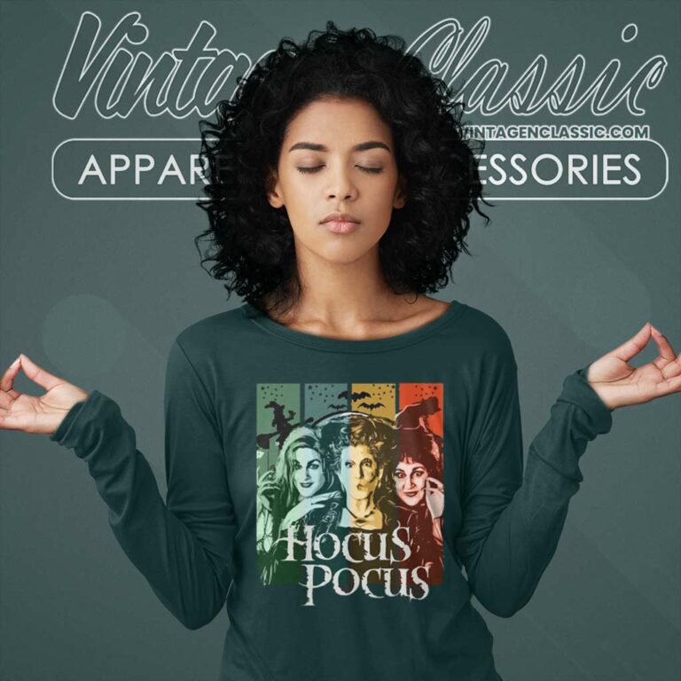 Hocus Pocus Halloween Colour Long Sleeve Tee Hocus Pocus Halloween Colour Long Sleeve Tee