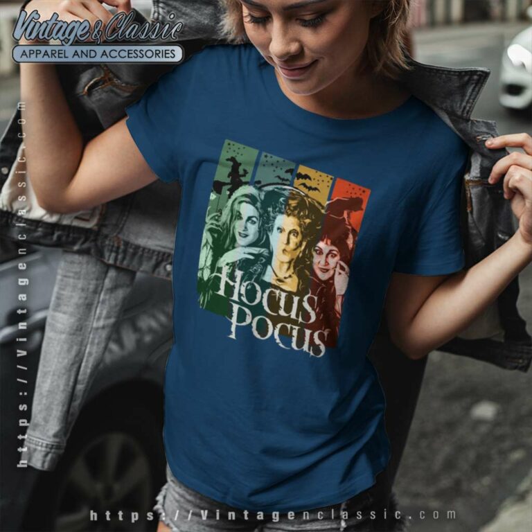 Hocus Pocus Halloween Colour Women TShirt Hocus Pocus Halloween Colour Women TShirt