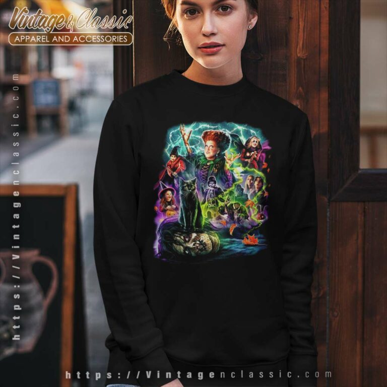 Hocus Pocus Halloween Sanderson Sisters Sweatshirt 1 Hocus Pocus Halloween Sanderson Sisters Sweatshirt 1