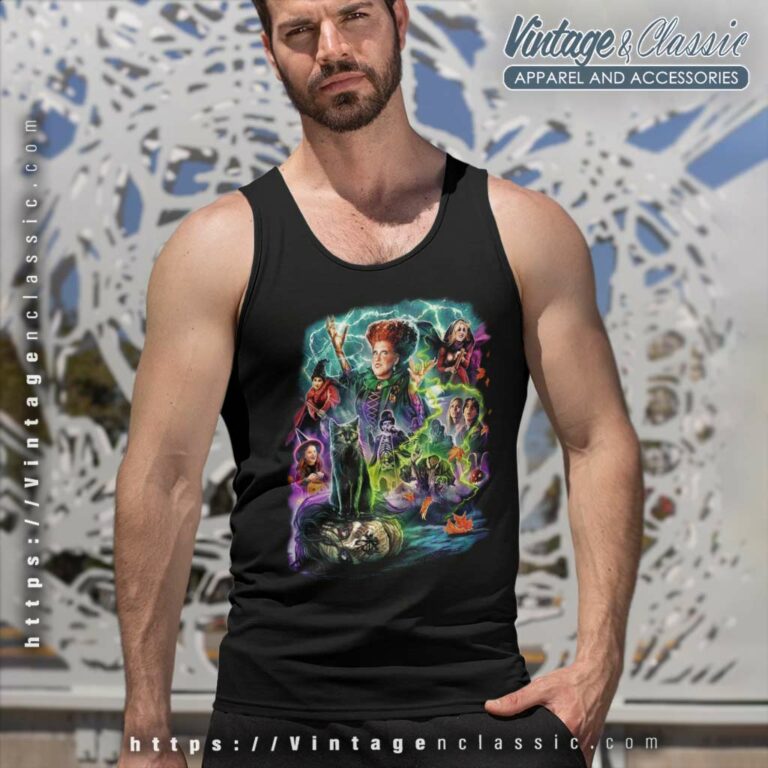 Hocus Pocus Halloween Sanderson Sisters Tank Top Racerback 1 Hocus Pocus Halloween Sanderson Sisters Tank Top Racerback 1