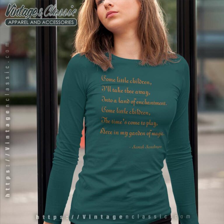 Hocus Pocus Quote Shirt Come Little Children Long Sleeve Tee Hocus Pocus Quote Shirt Come Little Children Long Sleeve Tee