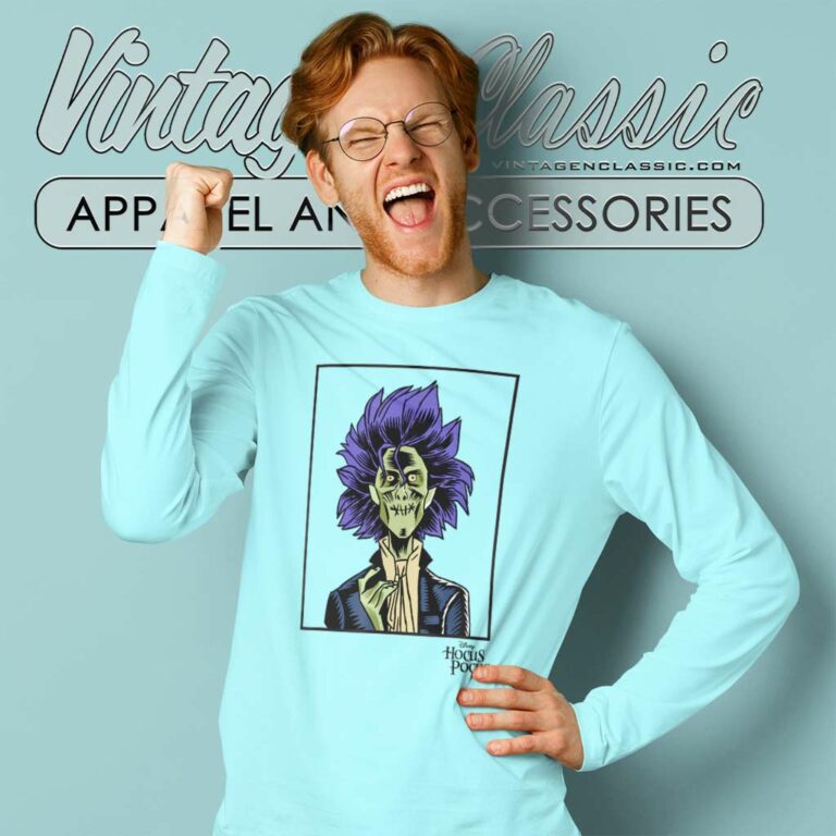Hocus Pocus Shirt Billy Butcherson Portrait Long Sleeve Tee Hocus Pocus Shirt Billy Butcherson Portrait Long Sleeve Tee