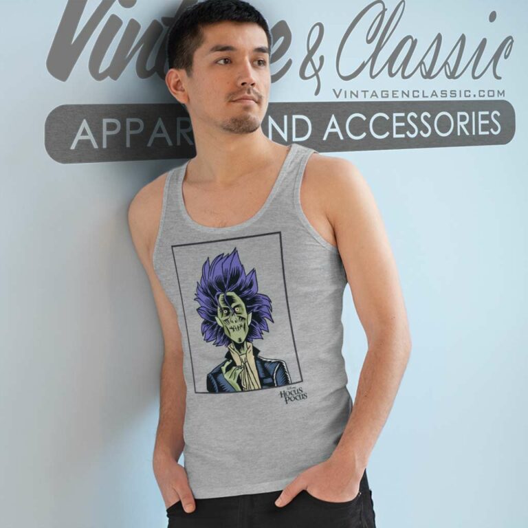 Hocus Pocus Shirt Billy Butcherson Portrait Tank Top Racerback Hocus Pocus Shirt Billy Butcherson Portrait Tank Top Racerback