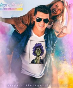 Hocus Pocus Shirt Billy Butcherson Portrait V Neck TShirt