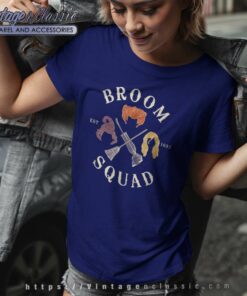 Hocus Pocus Shirt Broom Squad 1693 Women TShirt