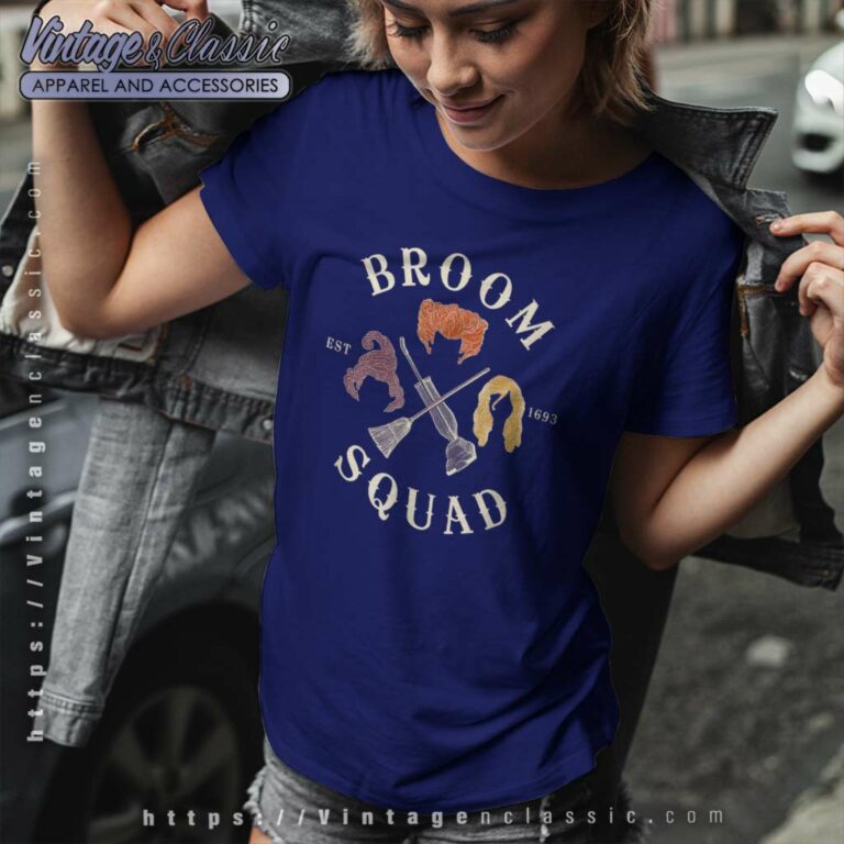 Hocus Pocus Shirt Broom Squad 1693 Women TShirt Hocus Pocus Shirt Broom Squad 1693 Women TShirt