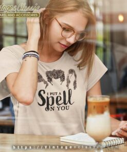 Hocus Pocus Shirt I Put A Spell On You Group Shot Women TShirt