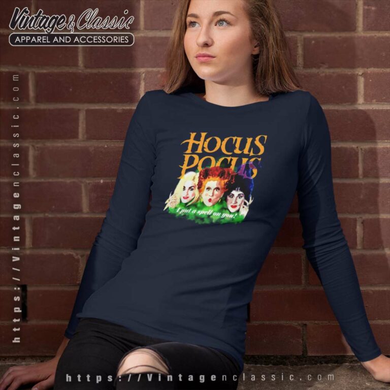 Hocus Pocus Shirt I Put Spell On You Long Sleeve Tee Hocus Pocus Shirt I Put Spell On You Long Sleeve Tee