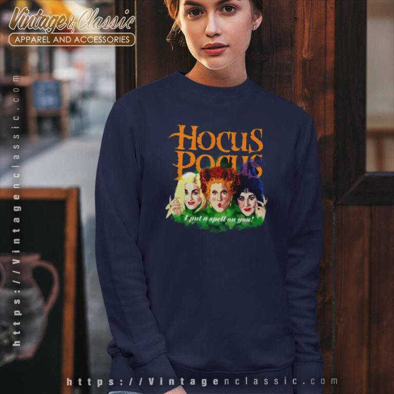 Hocus Pocus Shirt I Put Spell On You Sweatshirt Hocus Pocus Shirt I Put Spell On You Sweatshirt