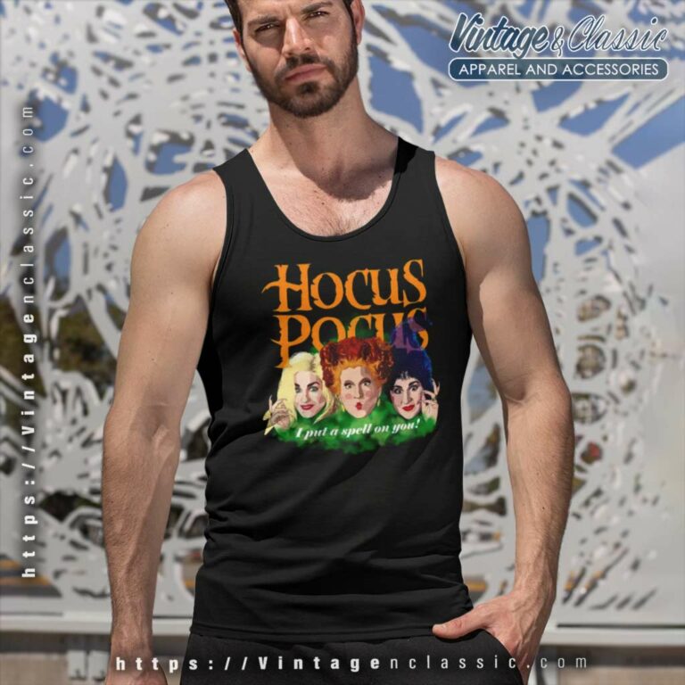 Hocus Pocus Shirt I Put Spell On You Tank Top Racerback Hocus Pocus Shirt I Put Spell On You Tank Top Racerback