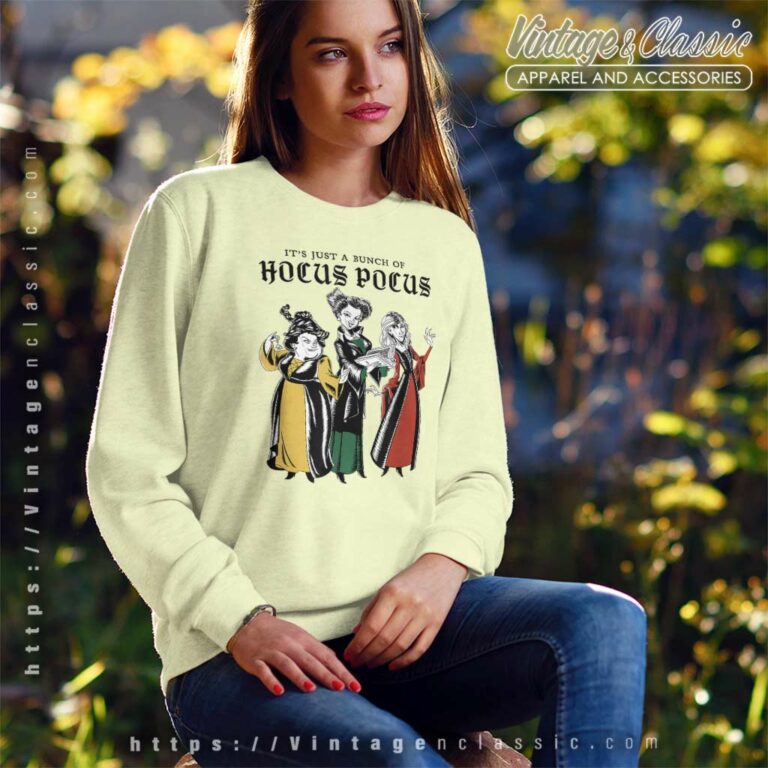 Hocus Pocus Shirt Just A Bunch Sisters Sweatshirt Hocus Pocus Shirt Just A Bunch Sisters Sweatshirt