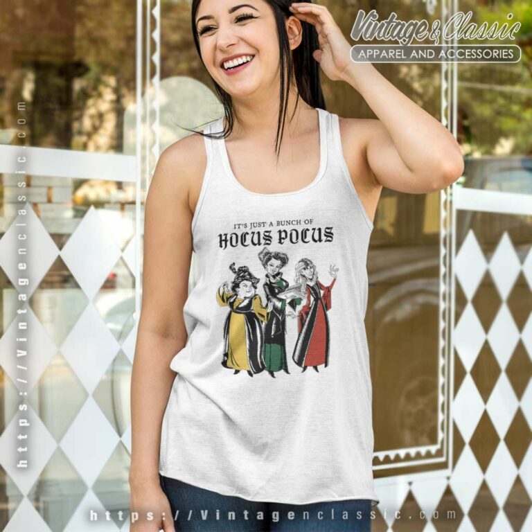 Hocus Pocus Shirt Just A Bunch Sisters Tank Top Racerback Hocus Pocus Shirt Just A Bunch Sisters Tank Top Racerback