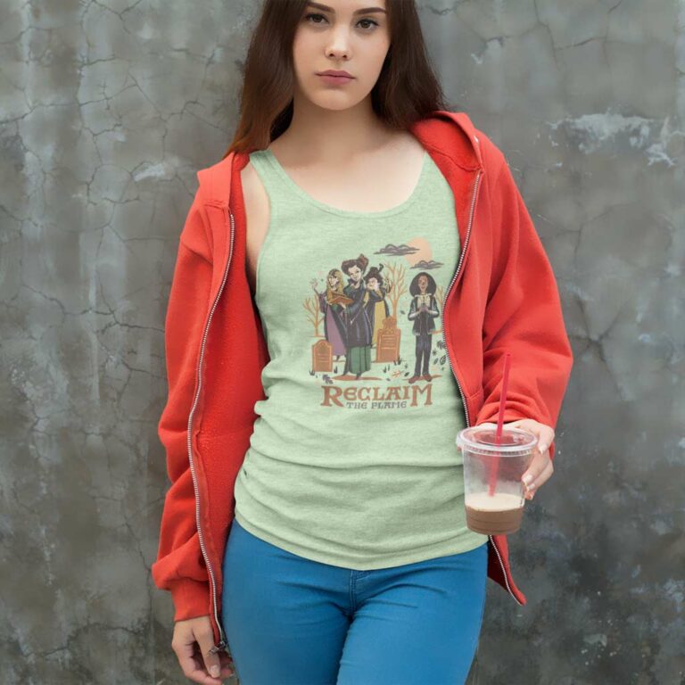 Hocus Pocus Shirt Reclaim The Flame Tank Top Racerback Hocus Pocus Shirt Reclaim The Flame Tank Top Racerback