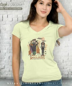 Hocus Pocus Shirt Reclaim The Flame V Neck TShirt