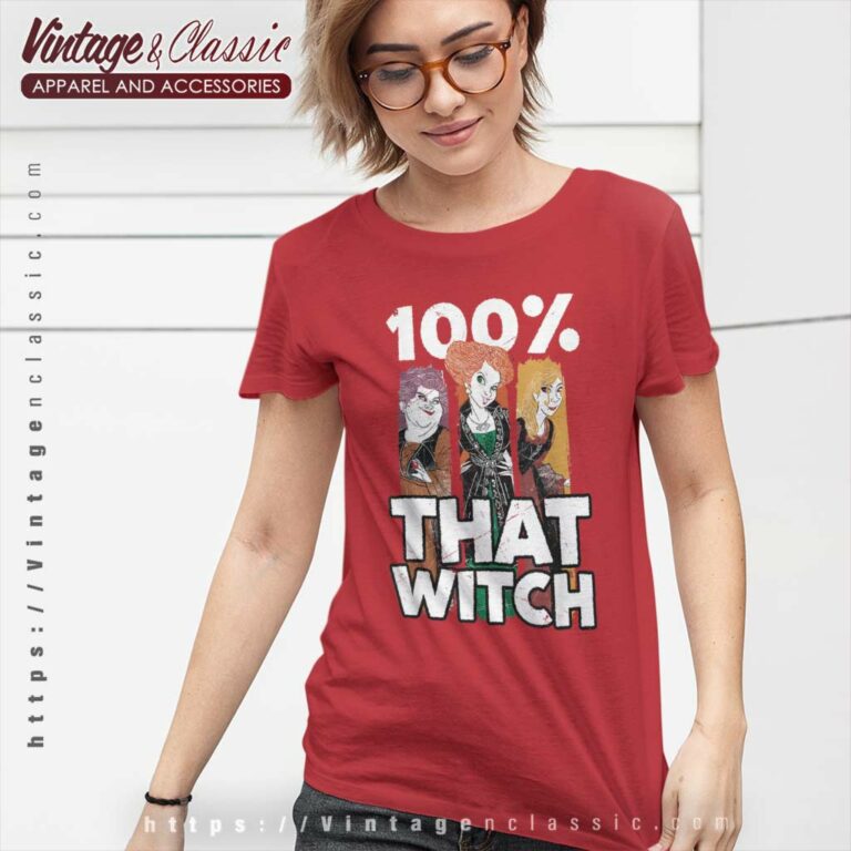 Hocus Pocus Shirt Sisters 100 That Witch T Shirt Hocus Pocus Shirt Sisters 100 That Witch T Shirt