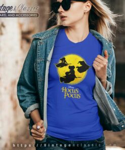 Hocus Pocus Shirt Sanderson Sisters Moonlight V Neck TShirt