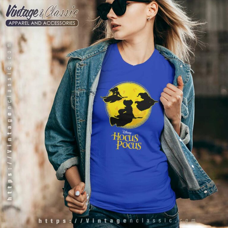 Hocus Pocus Shirt Sanderson Sisters Moonlight V Neck TShirt Hocus Pocus Shirt Sanderson Sisters Moonlight V Neck TShirt