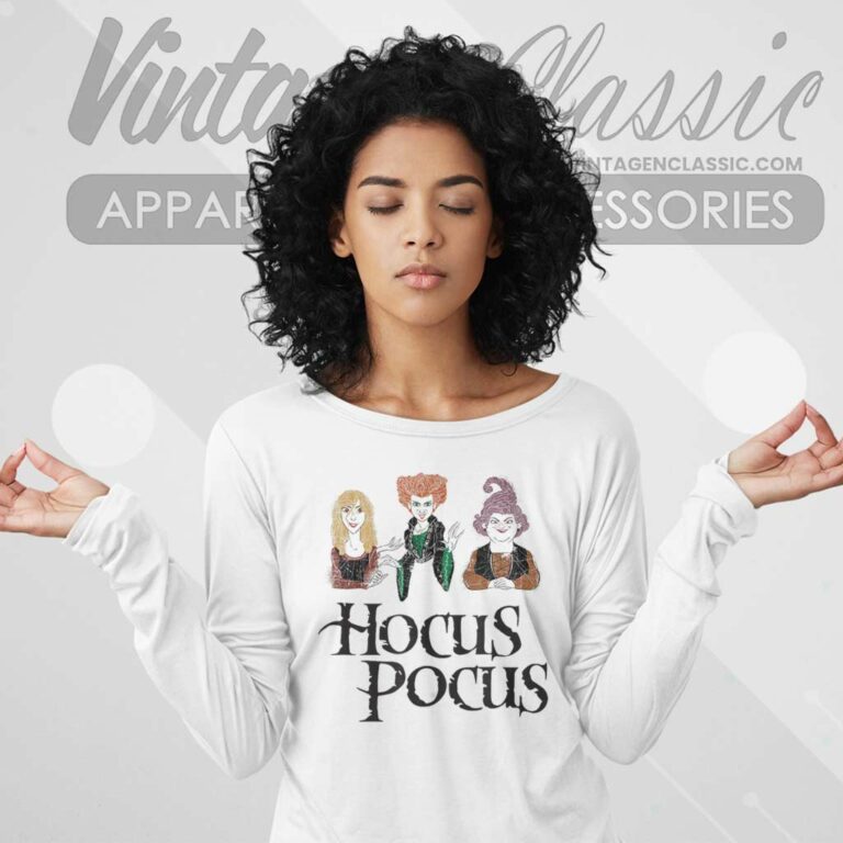 Hocus Pocus Shirt Sanderson Sisters Witches Sketch Long Sleeve Tee Hocus Pocus Shirt Sanderson Sisters Witches Sketch Long Sleeve Tee
