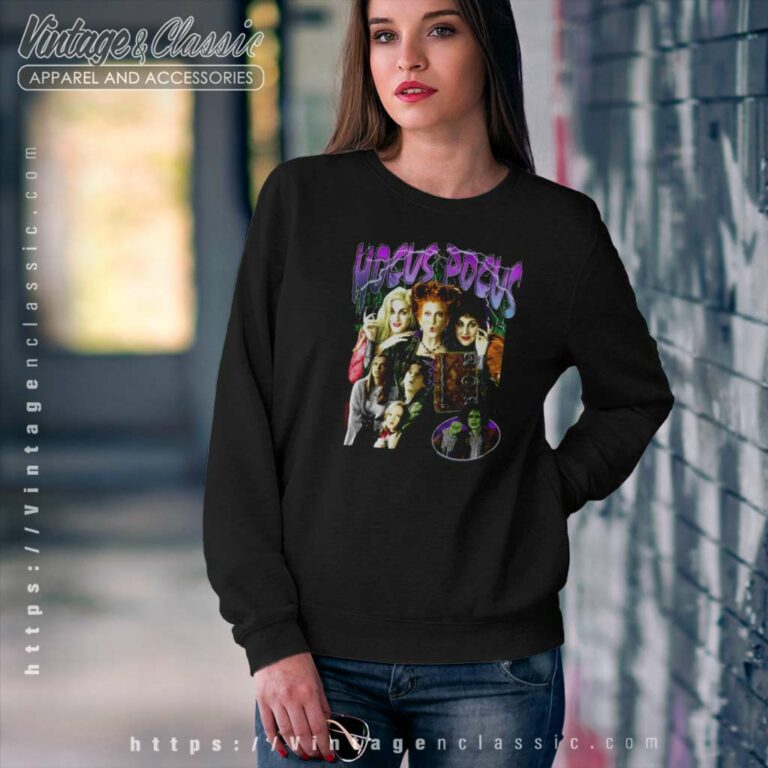 Hocus Pocus Vintage Shirt Halloween Designs Sweatshirt Hocus Pocus Vintage Shirt Halloween Designs Sweatshirt