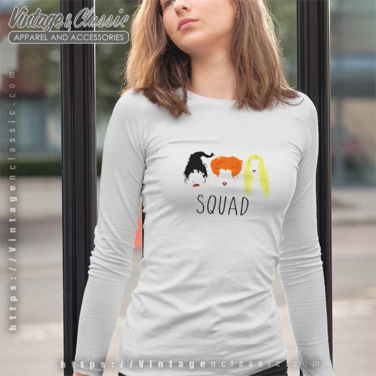 Hocus Squad Shirt Hocus Pocus Halloween Long Sleeve Tee Hocus Squad Shirt Hocus Pocus Halloween Long Sleeve Tee
