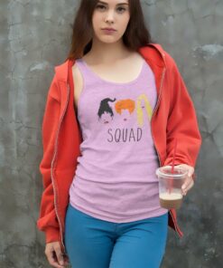 Hocus Squad Shirt Hocus Pocus Halloween Tank Top Racerback