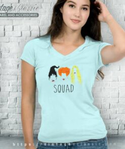 Hocus Squad Shirt Hocus Pocus Halloween V Neck TShirt