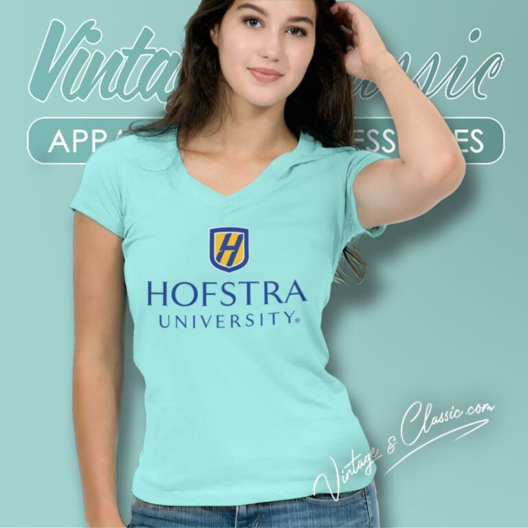 Hofstra University V Neck TShirt Hofstra University V Neck TShirt