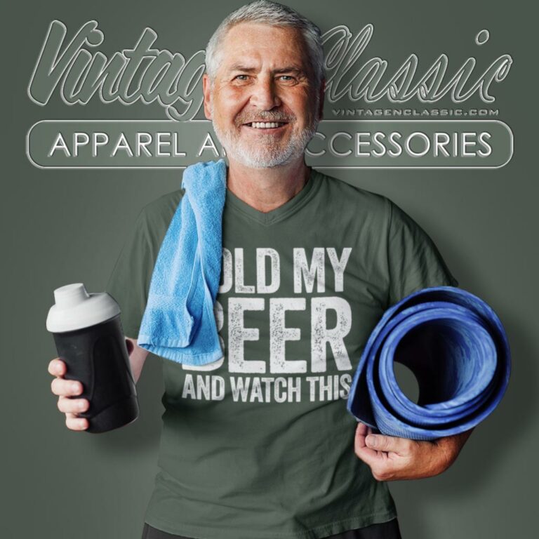 Hold My Beer And Watch This Funny Drinking V Neck TShirt Hold My Beer And Watch This Funny Drinking V Neck TShirt