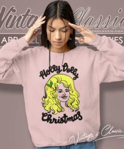 Holly Dolly Christmas Sweatshirt