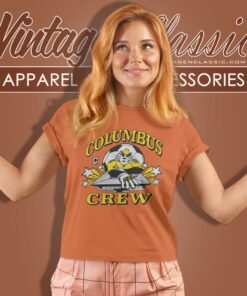 Homage Columbus Crew 2023 Mls Cup Champions Three Rings Women T Shirt