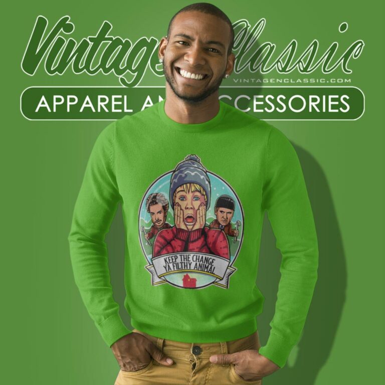 Home Alone Kevin Mccallister Sweatshirt Home Alone Kevin Mccallister Sweatshirt