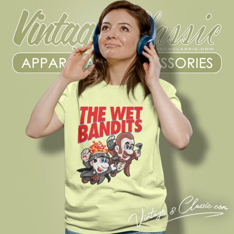 Home Alone Super Mario The Wet Bandits Women T Shirt Home Alone Super Mario The Wet Bandits Women T Shirt