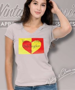 Home Is Where Chiefs Kingdom Is Kansas City Chiefs V Neck TShirt
