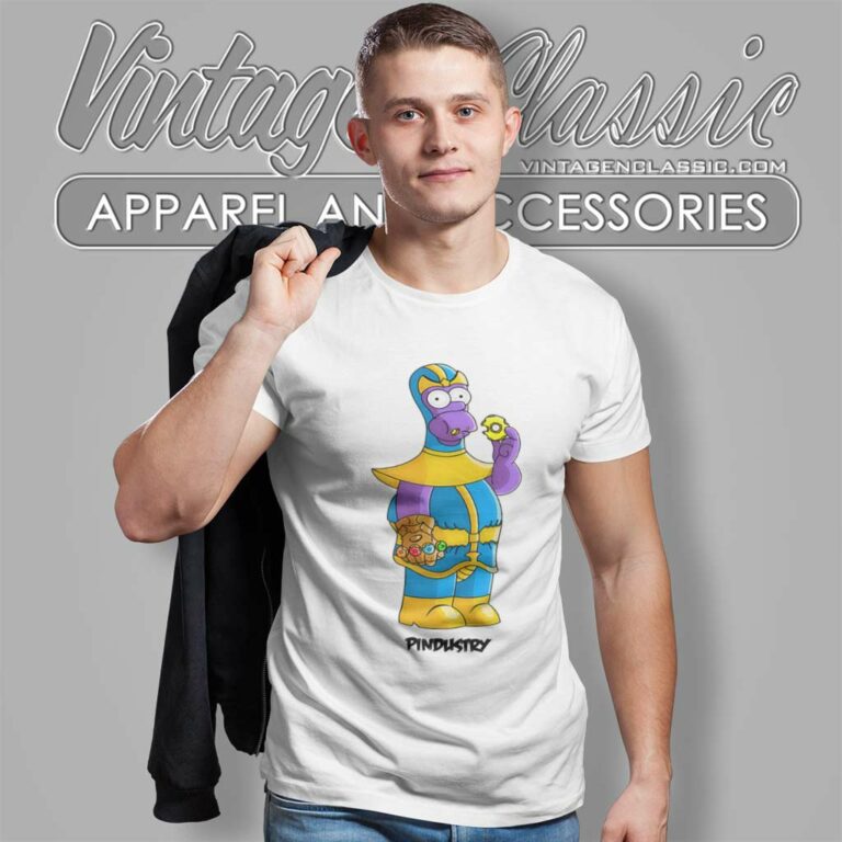 Homer Simpson Thanos T Shirt Homer Simpson Thanos T Shirt