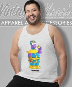 Homer Simpson Thanos Tank Top Racerback
