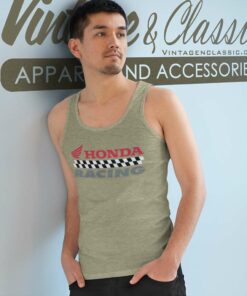 Honda Racing Logo Nascar Tank Top Racerback