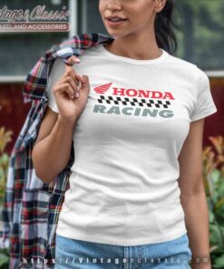 Honda Racing Logo Nascar Women TShirt