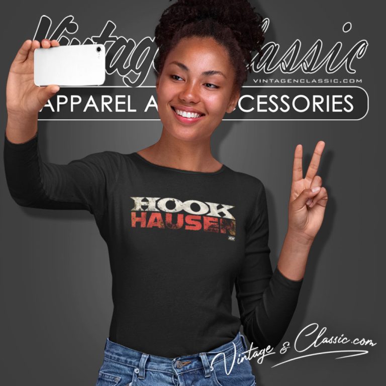 Hook And Danhausen Shirt Hookhausen Aew Long Sleeve Tee Hook And Danhausen Shirt Hookhausen Aew Long Sleeve Tee