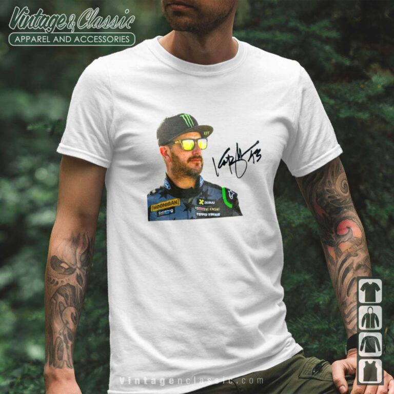 Hoonigan Racing Ken Block Signed Shirt Hoonigan Racing Ken Block Signed Shirt