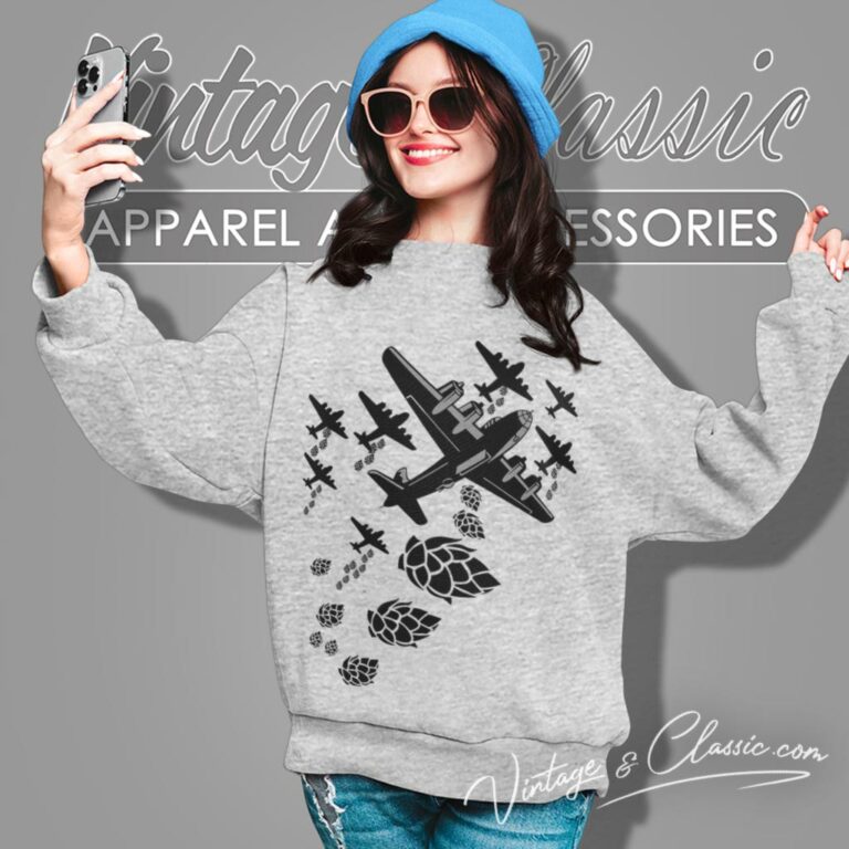 Hop Bomber Craft Beer Sweatshirt Hop Bomber Craft Beer Sweatshirt