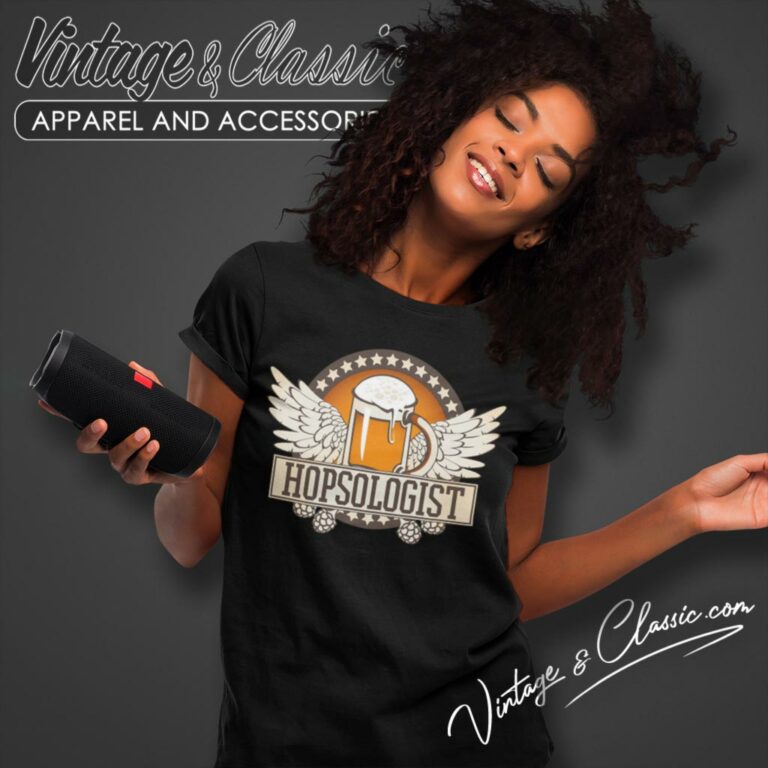 Hopsologist Craft Beer Logo Women T Shirt Hopsologist Craft Beer Logo Women T Shirt