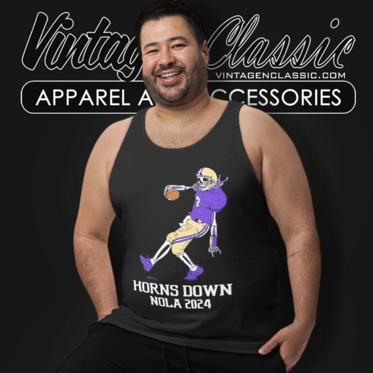 Horns Down Nola 2024 Washington Huskies Tank Top Racerback Horns Down Nola 2024 Washington Huskies Tank Top Racerback
