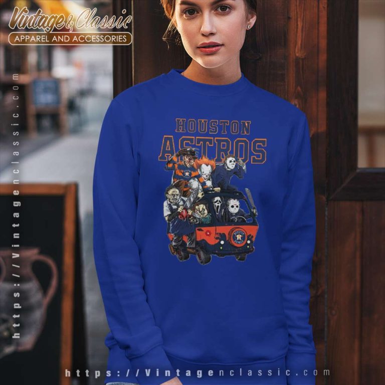 Horror Character The Killers Houston Astros Sweatshirt Horror Character The Killers Houston Astros Sweatshirt