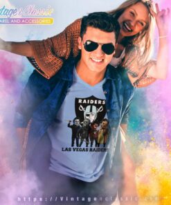 Horror Movie Team Las Vegas Raiders V Neck TShirt